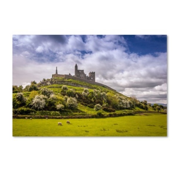 Trademark Fine Art Pierre Leclerc 'Rock Of Cashel Ireland' Canvas Art, 22x32 PL0139-C2232GG